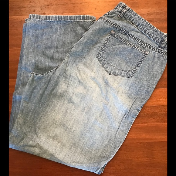 Sigrid Olsen Denim - Sigrid Olsen Washed Denim Jeans